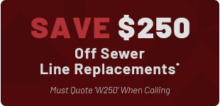Sewer Line Replacement Discount Virginia